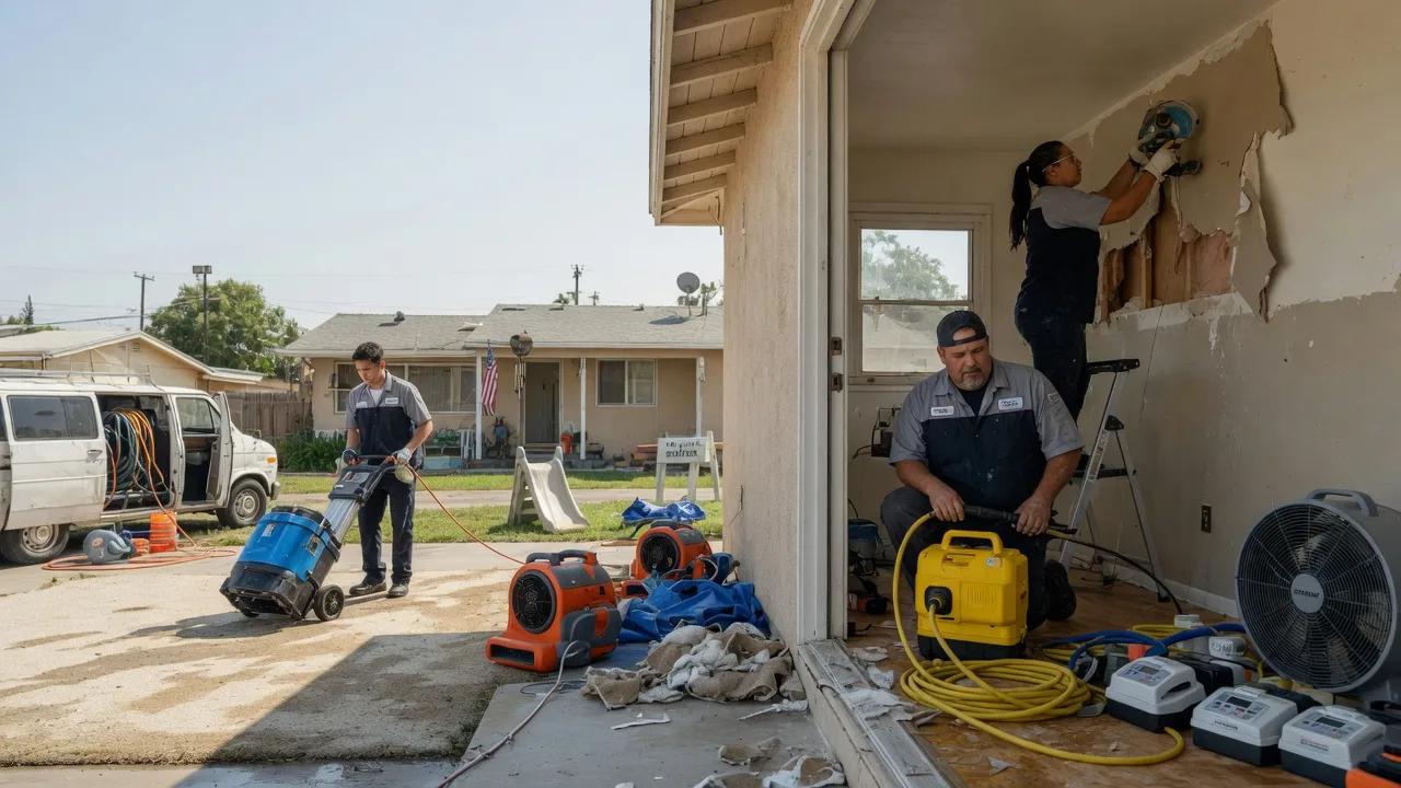 Water Damage Restoration in Juliustown, NJ near me